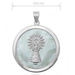 medalla de la Virgen del Pilar 