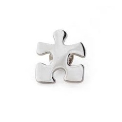 Pin de plata puzzle
