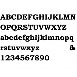 Gemelos de iniciales de plata de ley ( 3 letras o caracteres)