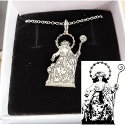 Colgantes Cristos, Virgenes y Santos por encargo+ cadena todo en plata de ley