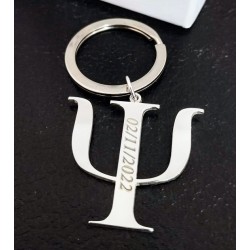 Llavero personalizados símbolos, cruces, letras ... en plata de ley