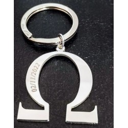 Llavero personalizados símbolos, cruces, letras ... en plata de ley