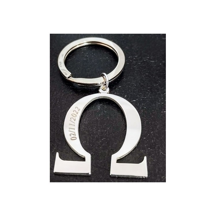 Llavero personalizados símbolos, cruces, letras ... en plata de ley