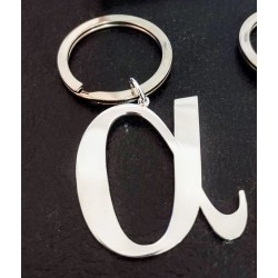 Llavero personalizados símbolos, cruces, letras ... en plata de ley