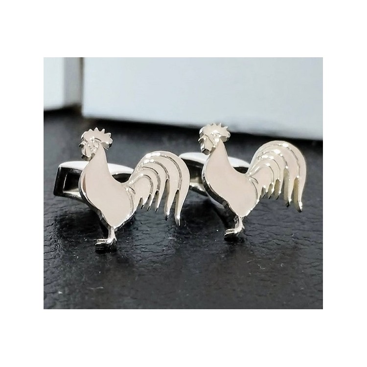 Gemelos Gallo en plata de ley