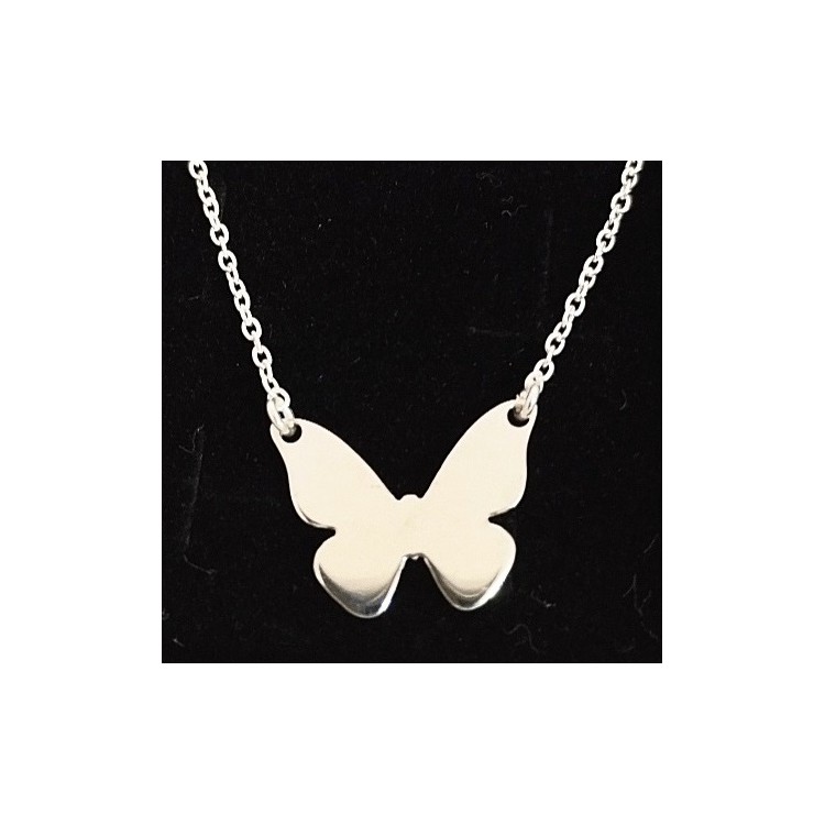 Collar mariposa plata de ley Collar mariposa plata de ley
