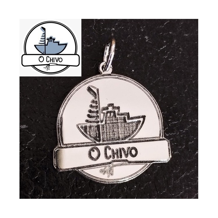 Colgantes PUBLICITARIOS POR ENCARGO Presupuesto previo en plata de ley