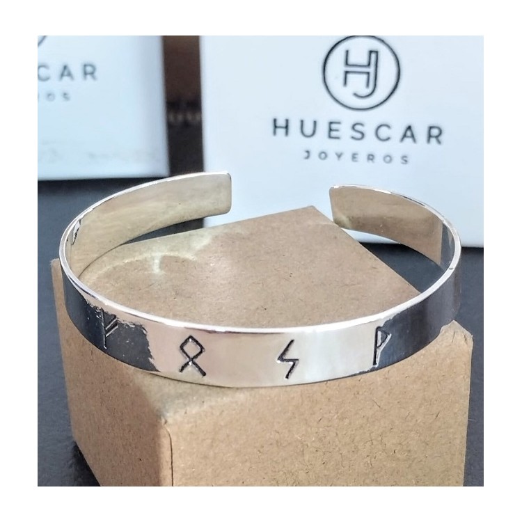 Pulsera personalizada de plata Unisex