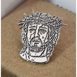 Pin  jesús nazareno plata de ley