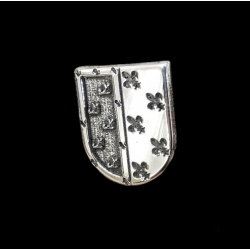 Pins escudos de armas plata de ley por encargo