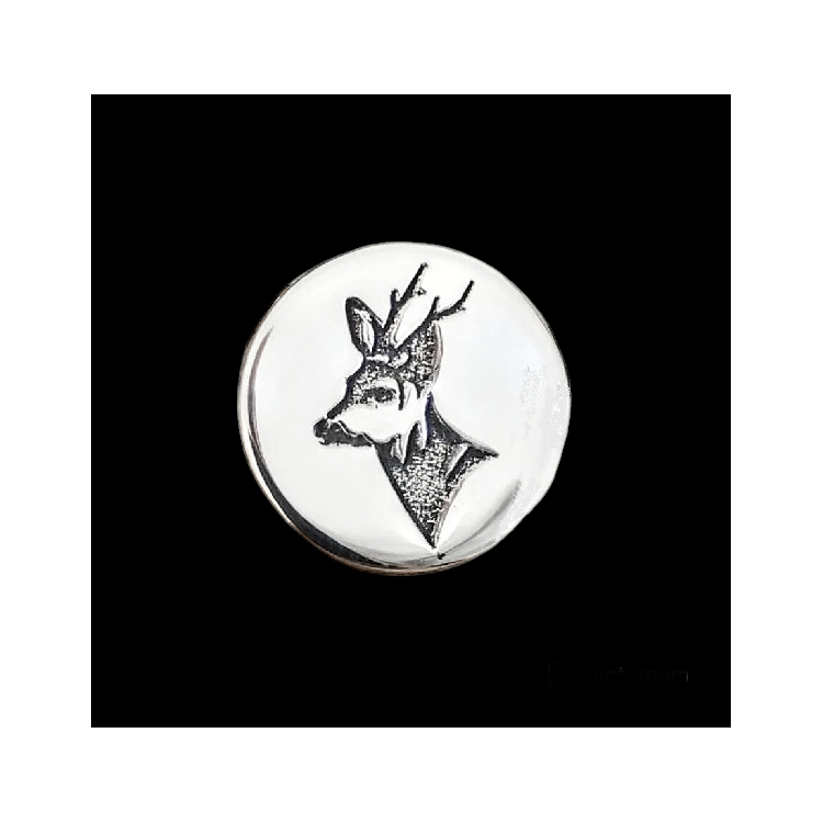 Pins grabados circulares plata de ley