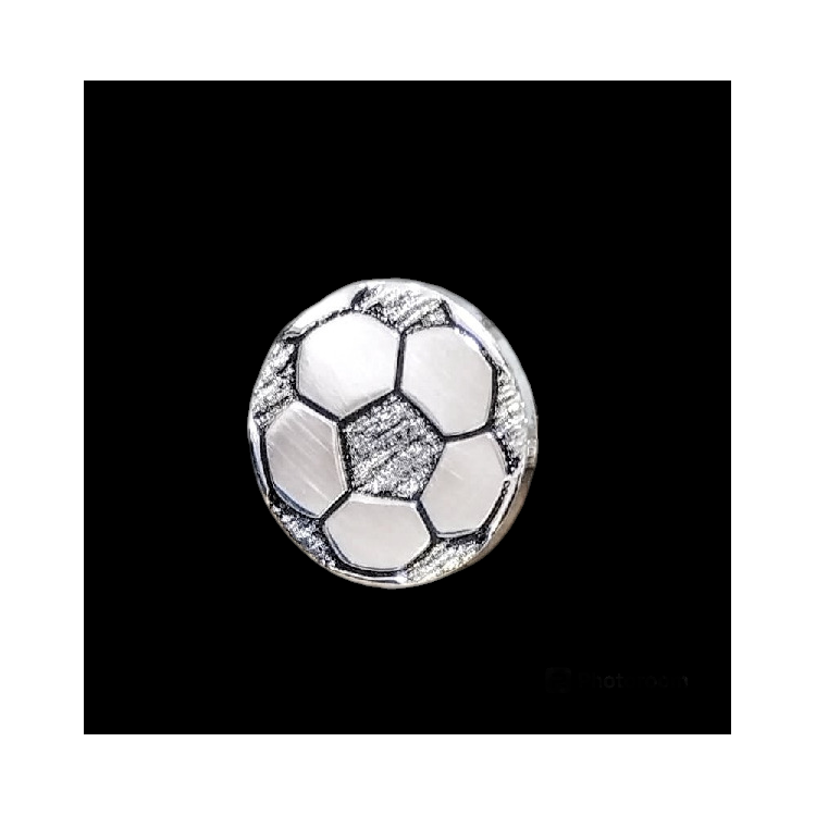 Pin balon futbol  plata de ley