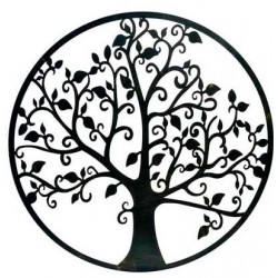 Medallas árbol de la vida y nombres en plata de ley (cadena incluida)