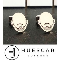 Gemelos caricaturas en Plata de Ley
