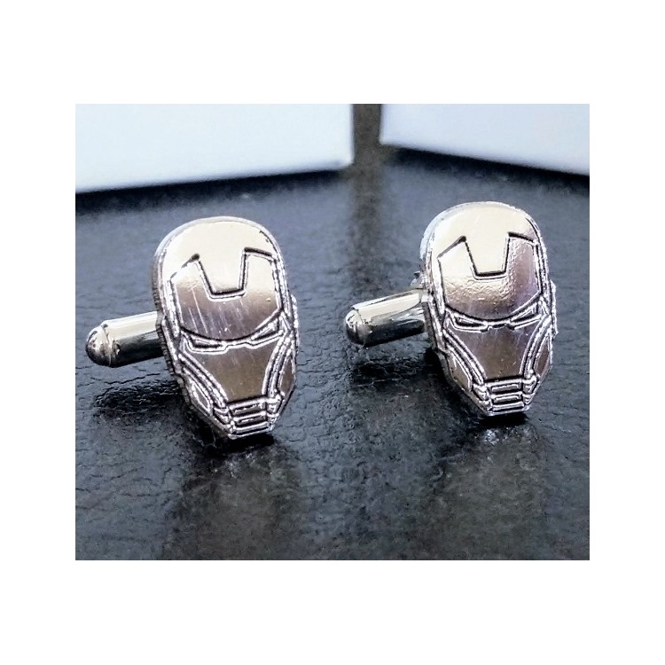 Gemelos Iron plata de ley