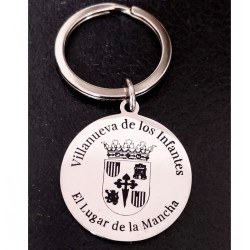 LLAVEROS PUBLICIDAD,  ESCUDOS, SOUVENIR.... EN  ACERO INOX.