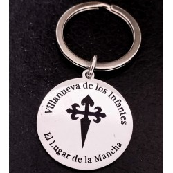 LLAVEROS PUBLICIDAD,  ESCUDOS, SOUVENIR.... EN  ACERO INOX.