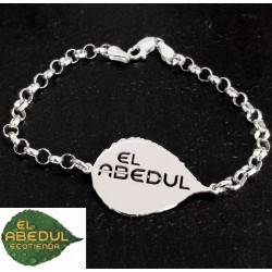 Pulsera personalizada como quieras plata de ley