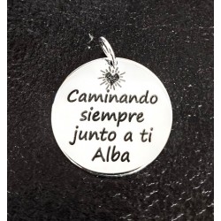 Colgantes RAMOS DE NOVIA CON SU DISEÑO Y FORMA POR ENCARGO PREVIO en plata de ley o acero