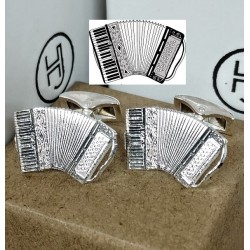 Gemelos instrumentos musicales  POR ENCARGO PREVIOen plata de ley