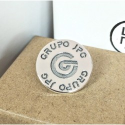 Pins logos empresas plata de ley