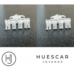 Gemelos  Monumentos y edificios en plata de ley.