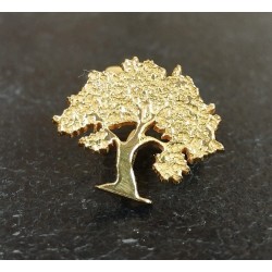 Pin Olivo en plata de ley