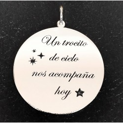 Colgantes RAMOS DE NOVIA CON SU DISEÑO Y FORMA POR ENCARGO PREVIO en plata de ley o acero