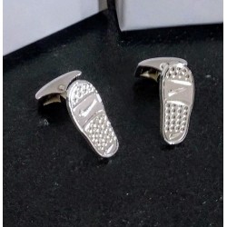 gemelos personalizados  plata de empresas