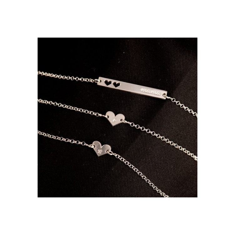 Pulseras personalizadas como quieras plata de ley.Presupuesto WhatsApp