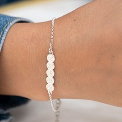 Pulseras personalizadas como quieras plata de ley.Presupuesto WhatsApp