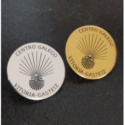 Pins de plata  para Asociaciones y grupos