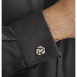 Gemelos Casco Moto en plata de ley fabricación artesanal Gemelos Casco Moto en plata de ley fabricación artesanal