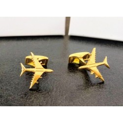 Gemelos Avión pasajeros  en plata de ley