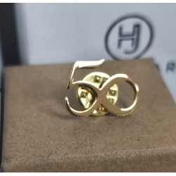 Pin 50 Aniversario plata de ley