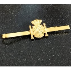 Pisacorbatas escudos de España plata de ley