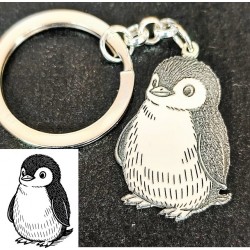 Llavero personalizado Dibujos tallados en plata de ley