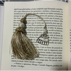 Marcapaginas  POR ENCARGO-PRESUPUESTO PREVIO en plata de ley