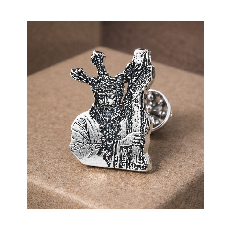 Pin  jesús nazareno plata de ley