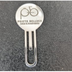 Marcapáginas en plata de ley para grabar ( pequeño)