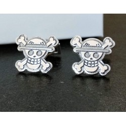 Pin pirata piece en plata de ley