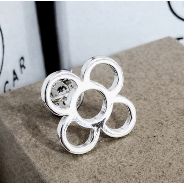 Pin Barcelona Panot en plata de ley