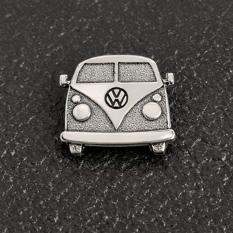 Pin furgoneta volkswagen en plata de ley