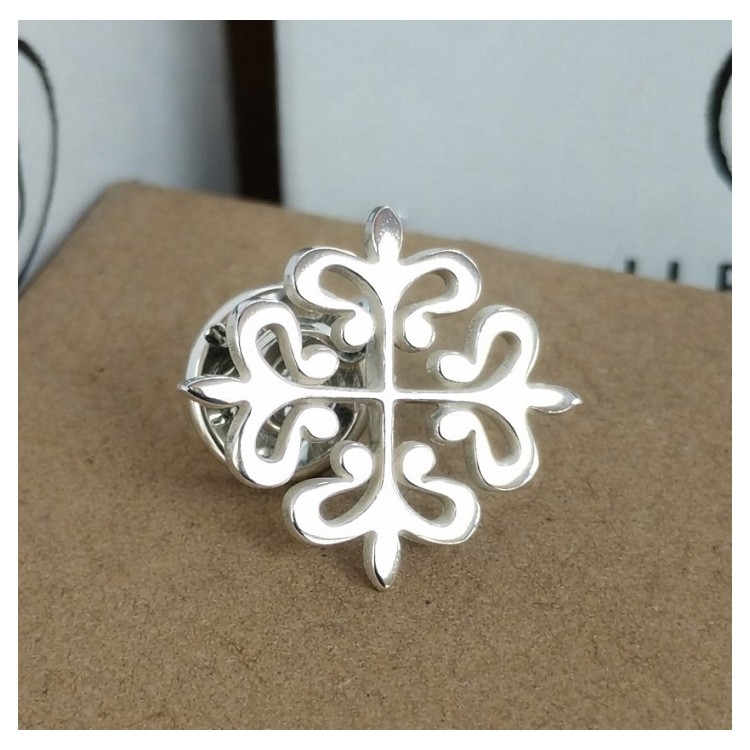Pin Cruz Alcántara o Calatrava plata de ley