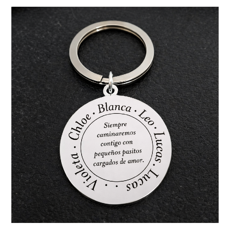 Llaveros personalizados como quieras acero inox
