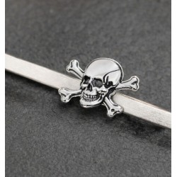 Pisacorbatas para frikis en plata de ley