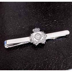 Pisacorbatas de insignias militares y policias plata de ley