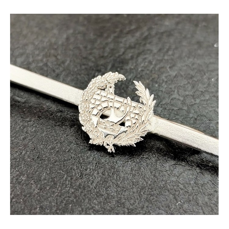 Pisacorbatas escudos e insignias que quieras plata de ley