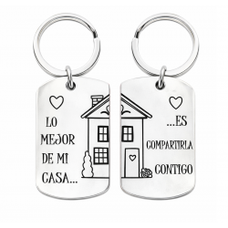 Llaveros ENCARGO.PRESUPUESTO WHATSAPP en plata de ley RECTANGULARES