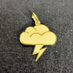 Colgantes DIBUJOS personalizados chapados oro